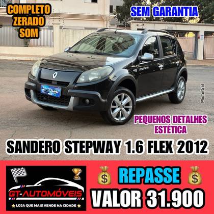 RENAULT SANDERO 1.6 STEPWAY 16V FLEX 4P MANUAL RENAULT SANDERO 1.6 STEPWAY 16V FLEX 4P MANUAL